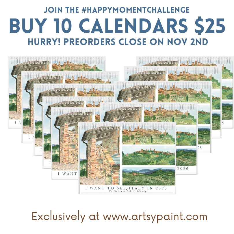 *PRE-ORDER* 2026 Italy Calendar