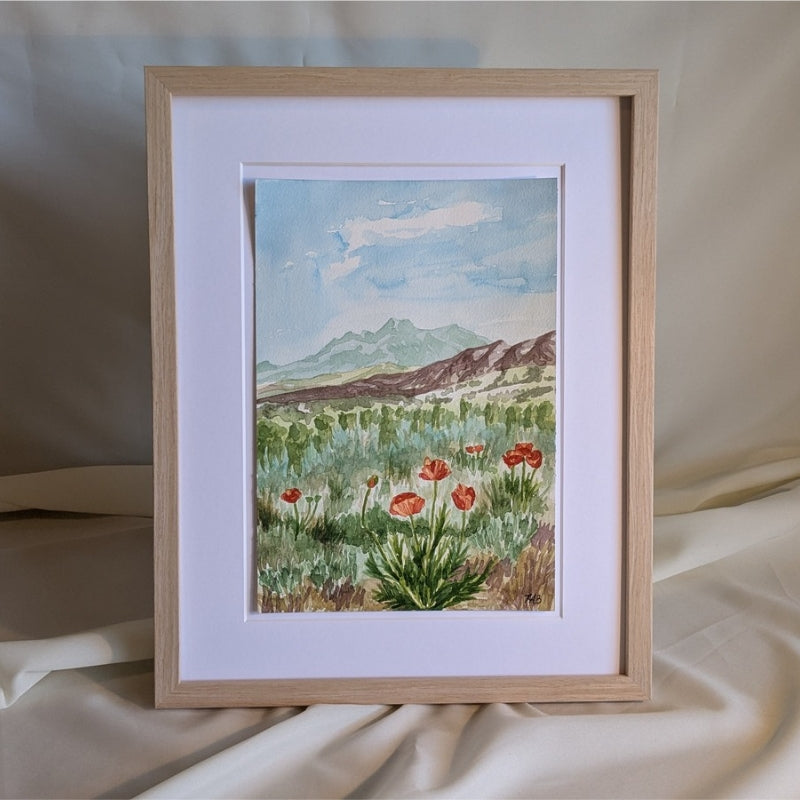 Original Painting: Poppy Dance