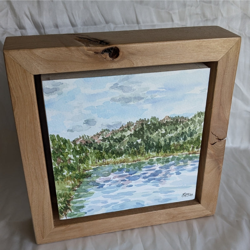 Original Painting: Wasatch Mountains