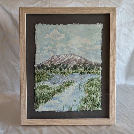 Original Painting: Capturing Peace, Provo River Delta