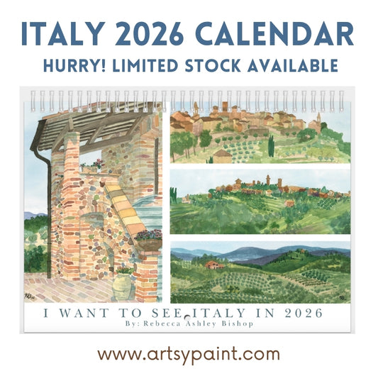*PRE-ORDER* 2026 Italy Calendar