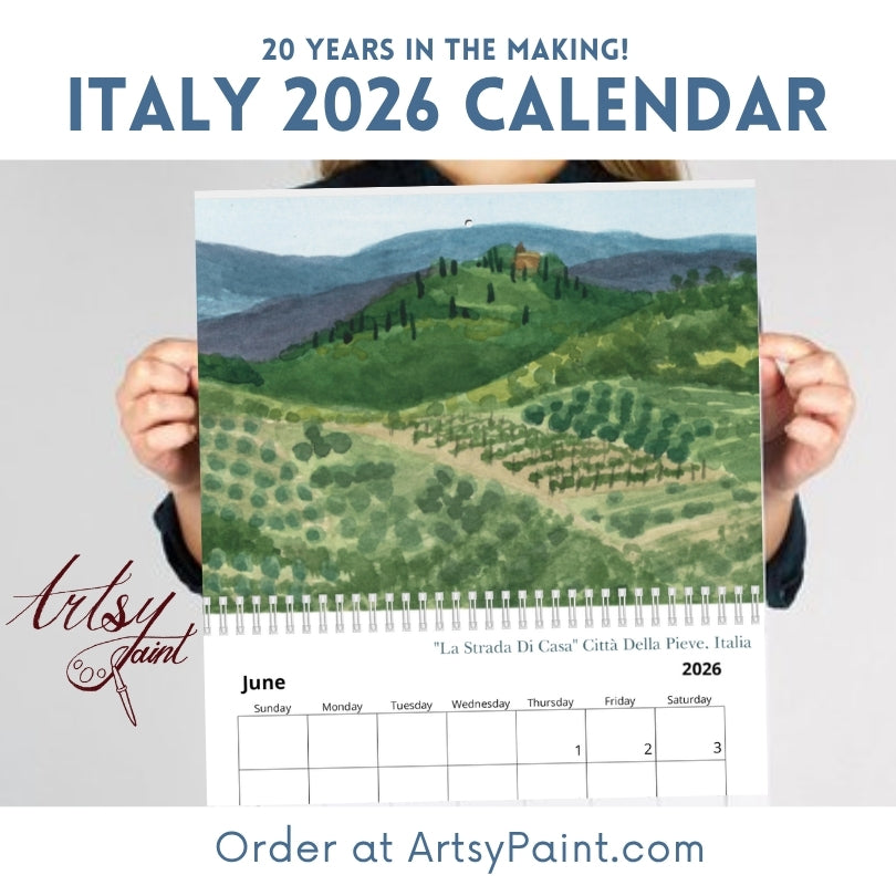*PRE-ORDER* 2026 Italy Calendar