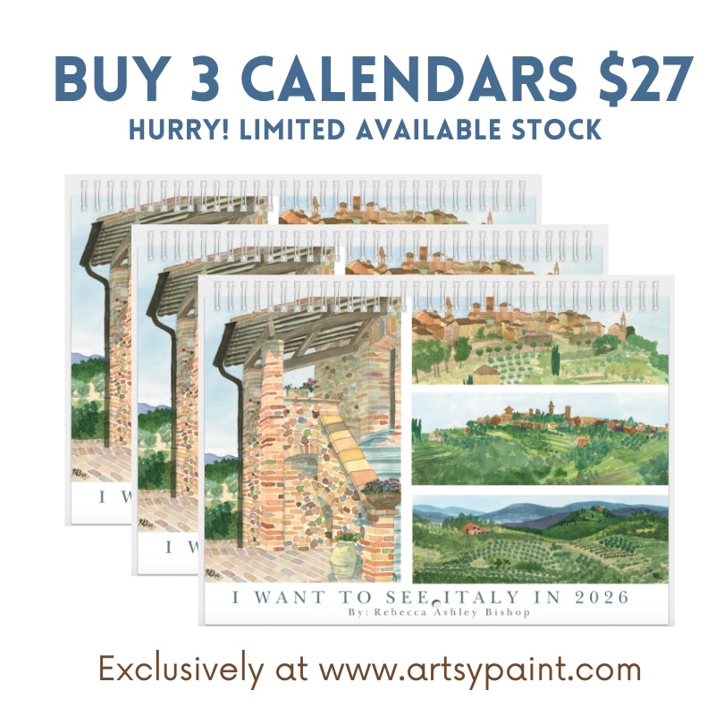 *PRE-ORDER* 2026 Italy Calendar