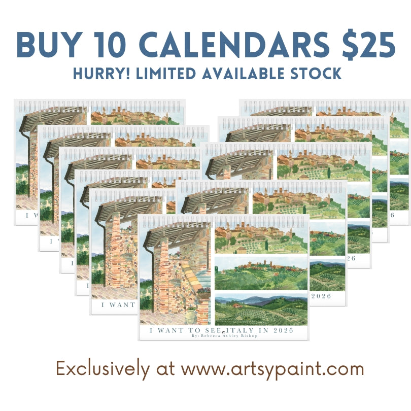 *PRE-ORDER* 2026 Italy Calendar