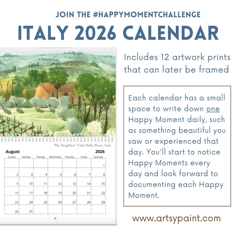 *PRE-ORDER* 2026 Italy Calendar