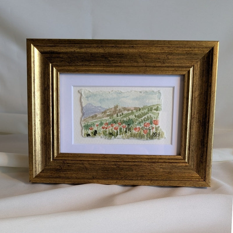 Original Painting: Breath of Poppies