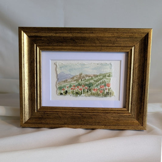 Original Painting: Breath of Poppies