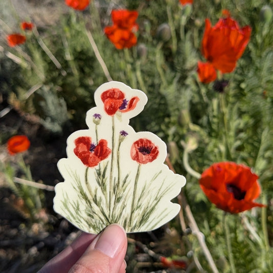 Sticker: Poppy